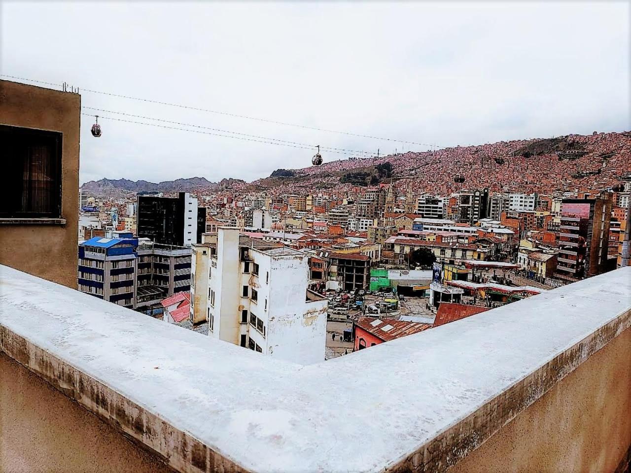 Residencial Uruguay Hotel La Paz Bagian luar foto